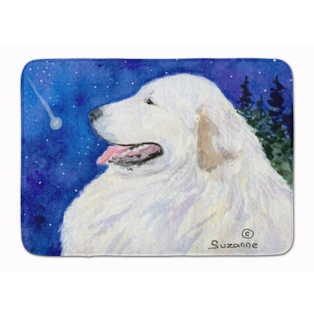 Carolines Treasures Great Pyrenees Machine Washable Memory Foam Mat SS8774RUG